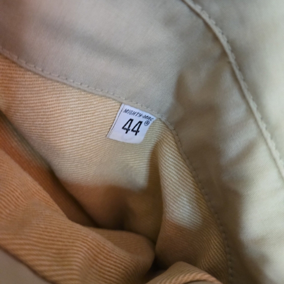 Vintage made in the USA Mighty Mac water repellent wool lined hooded jacket sz44 - Picture 4 of 5